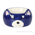 Luxus großer Steinzeug Keramik Haustierhund Schüssel